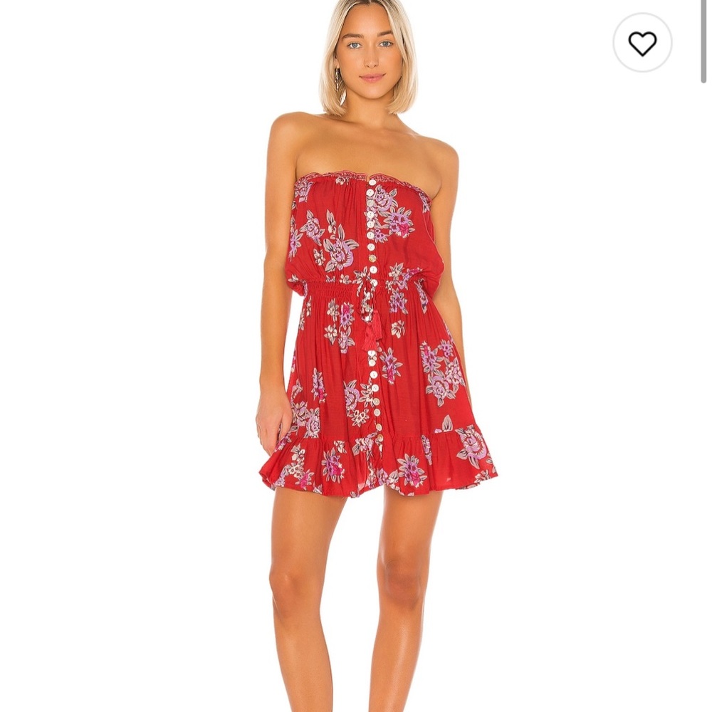 Tiara Hawaii Mini Dress in Vintage Hawaii Red size S/M